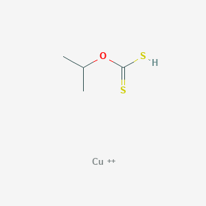 Copper;propan-2-yloxymethanedithioic acid