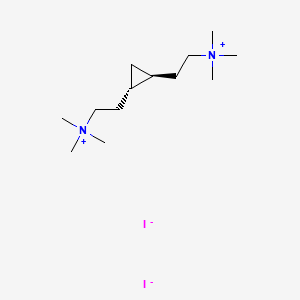 trans-(Cyclopropylenediethyl)bis(trimethylammonium) diiodide