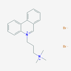 Phenanthridinium, 5-(3-(trimethylammonio)propyl)-, dibromide