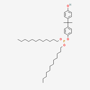 Didodecyl 4-[1-(4-hydroxyphenyl)-1-methylethyl]phenyl phosphite