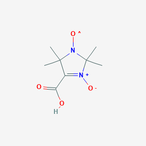 1H-Imidazol-1-yloxy,4-carboxy-2,5-dihydro-2,2,5,5-tetramethyl-,3-oxide