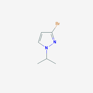 molecular formula C6H9BrN2 B1376800 3-溴-1-异丙基-1H-吡唑 CAS No. 1354706-35-6