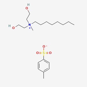 Bis(2-hydroxyethyl)methyloctylammonium toluene-p-sulphonate