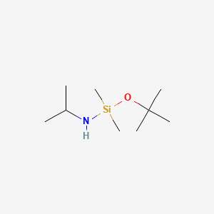 Silanamine, 1-(1,1-dimethylethoxy)-1,1-dimethyl-N-(1-methylethyl)-