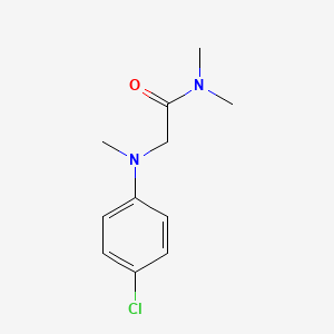 2-(4-chloro-N-methylanilino)-N,N-dimethylacetamide