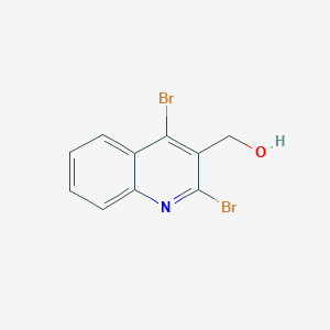 2,4-Dibromo-3-quinolinemethanol