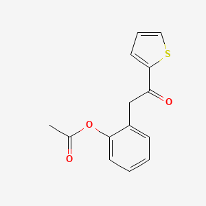 2-Acetoxybenzyl 2-thienyl ketone