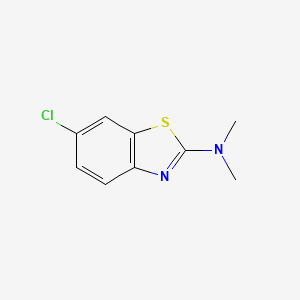 6-chloro-N,N-dimethyl-1,3-benzothiazol-2-amine