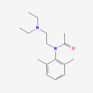 Acetanilide, N-(2-(diethylamino)ethyl)-2',6'-dimethyl-