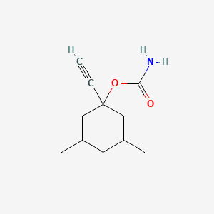 B13768486 3,5-Dimethyl-1-ethynylcyclohexyl carbamate CAS No. 63884-48-0