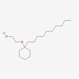 2-(1-Decylcyclohexyl)oxyethanol