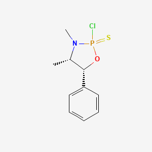 (4S,5R)-2-chloro-3,4-dimethyl-5-phenyl-2-sulfanylidene-1,3,2lambda5-oxazaphospholidine