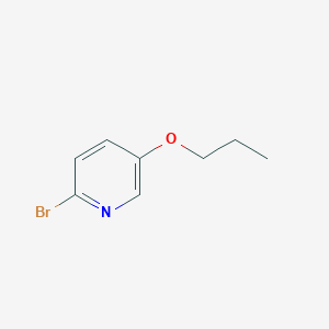 molecular formula C8H10BrNO B1376852 2-Bromo-5-propoxypyridine CAS No. 1144110-15-5