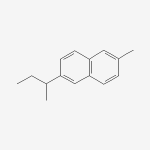 2-Methyl-6-(1-methylpropyl)naphthalene