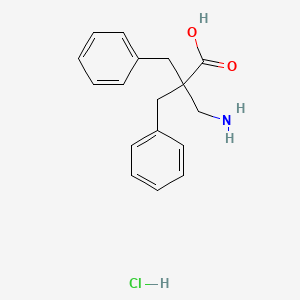 3-Amino-2,2-dibenzyl-propionic acid hydrochloride