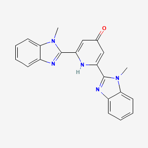 2,6-Bis(1-methyl-1H-benzo[d]imidazol-2-yl)pyridin-4-ol