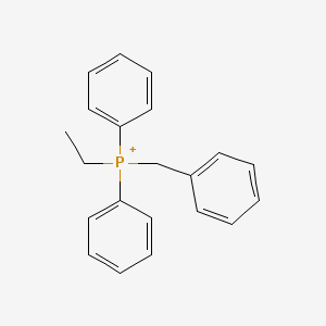 Benzyl-ethyl-diphenylphosphanium