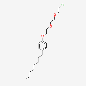 1-[2-[2-(2-Chloroethoxy)ethoxy]ethoxy]-4-octylbenzene