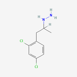 [2-(2,4-Dichlorophenyl)-1-methylethyl]-hydrazine