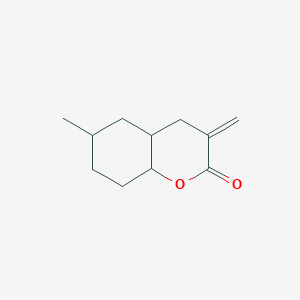 6-methyl-3-methylidene-4a,5,6,7,8,8a-hexahydro-4H-chromen-2-one