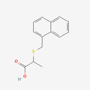 2-(1-Naphthylmethylthio)propionic acid