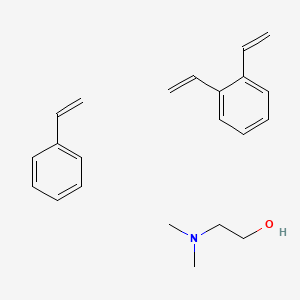 1,2-Bis(ethenyl)benzene;2-(dimethylamino)ethanol;styrene