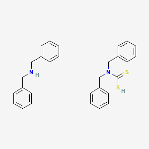 Dibenzylammonium dibenzyldithiocarbamate