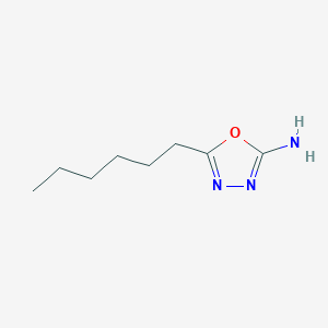 5-Hexyl-1,3,4-oxadiazol-2-amine