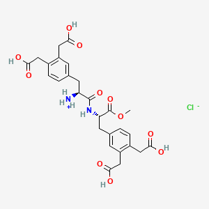 3,4-Diacetyloxy-L-phenylalanyl-3,4-diacetyloxy-L-phenylalanine methyl ester hydrochloride