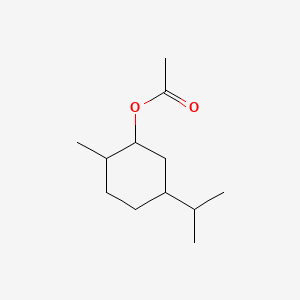 2-Methyl-5-(propan-2-yl)cyclohexyl acetate