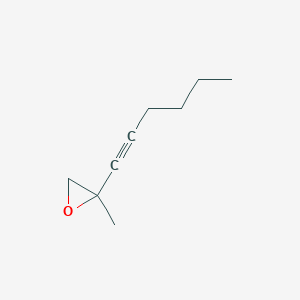 2-Hex-1-ynyl-2-methyl-oxirane