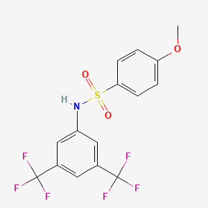 N-(3,5-bis-(Trifluoromethyl)phenyl)-4-methoxybenzenesulfonamide