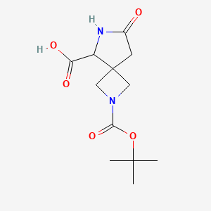 2-(Tert-butoxycarbonyl)-7-oxo-2,6-diazaspiro[3.4]octane-5-carboxylic acid
