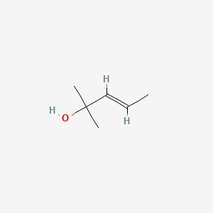 trans-2-Methyl-3-penten-2-OL