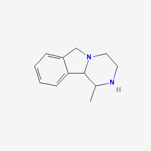 Pyrazino[2,1-a]isoindole,1,2,3,4,6,10b-hexahydro-1-methyl-(9ci)