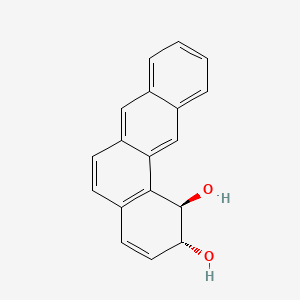 Benz(a)anthracene-1,2-diol, 1,2-dihydro-, trans-