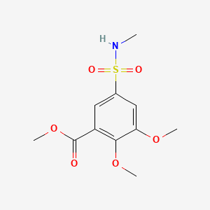 Methyl 2,3-dimethoxy-5-((methylamino)sulphonyl)benzoate