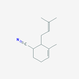 3-Cyclohexene-1-carbonitrile, 3-methyl-2-(3-methyl-2-butenyl)-