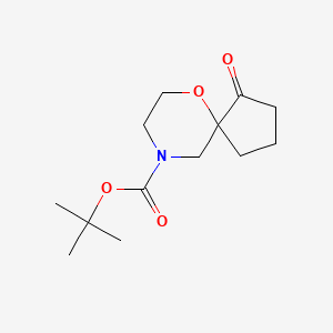 tert-Butyl 1-oxo-6-oxa-9-azaspiro[4.5]decane-9-carboxylate