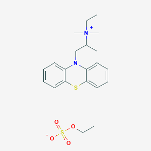 Dimethylethyl(1-methyl-2-(10-phenothiazinyl)ethyl)ammonium ethyl sulfate