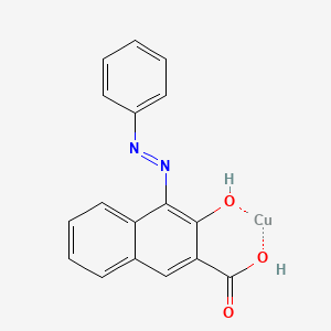 Copper, [3-(hydroxy-kappaO)-4-(phenylazo)-2-naphthalenecarboxylato(2-)-kappaO]-