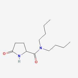 N,N-Dibutyl-5-oxopyrrolidine-2-carboxamide