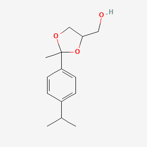 2-p-Cumenyl-2-methyl-1,3-dioxolane-4-methanol