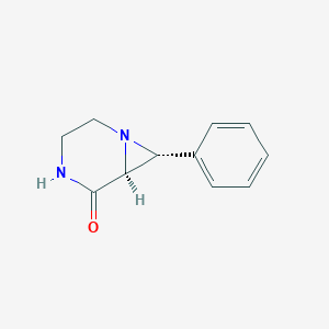 1,4-Diazabicyclo[4.1.0]heptan-5-one,7-phenyl-,(6R,7S)-rel-(9ci)