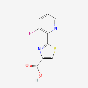 2-(3-Fluoropyridin-2-yl)-1,3-thiazole-4-carboxylic acid