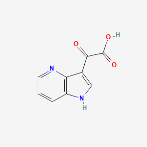 2-oxo-2-(1H-pyrrolo[3,2-b]pyridin-3-yl)acetic acid