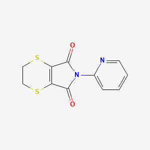 6-pyridin-2-yl-2,3-dihydro-[1,4]dithiino[2,3-c]pyrrole-5,7-dione