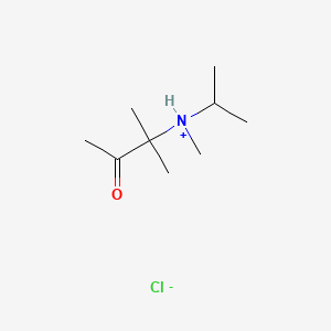 3-(N-Methylisopropylamino)-3-methyl-2-butanone hydrochloride