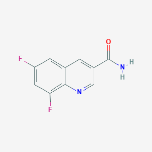 6,8-Difluoroquinoline-3-carboxamide