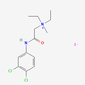 (3,4-Dichlorophenylcarbamoylmethyl)diethylmethylammonium iodide